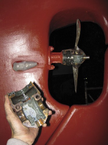 Taking apart our variable pitch propeller