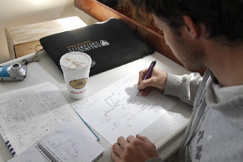 Drawing up wiring diagrams for Teleport - something that was never done the first time