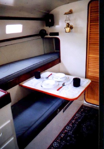 Inside - Port forward saloon