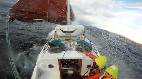 Sailing along