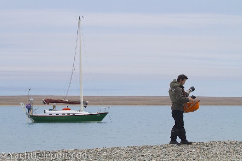Chris showing off his Lowepro Flipside Sport 15L AW camera bag!