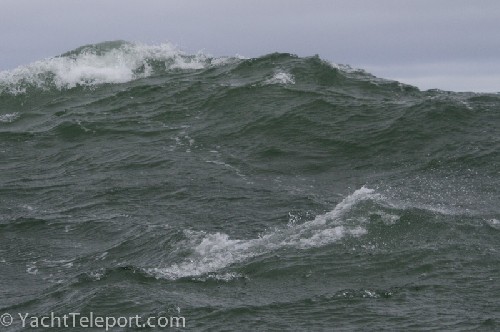 waves in Bering Strait