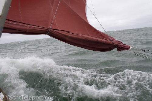 rocketing along
