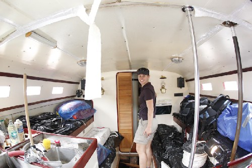First looks inside our yacht Teleport