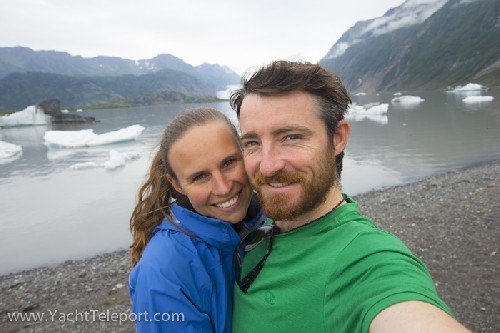 At the Glacier lake
