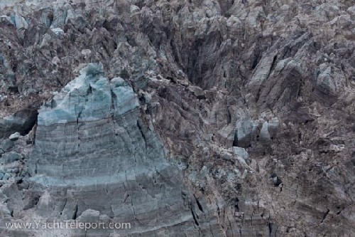 Amazing ice colours and formations