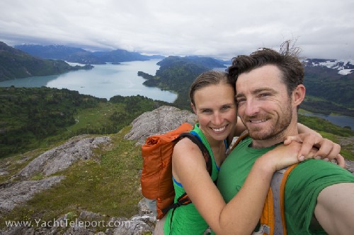 Enjoying the view from the top